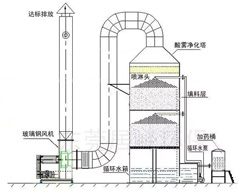 废气净化塔工艺设计